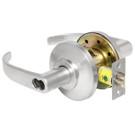 Best Grade 2 Classroom Cylindrical Lock, 14 Lever, SFIC Less Core, Satin Chrome Finish, Non-handed 7KC27R14DS3626